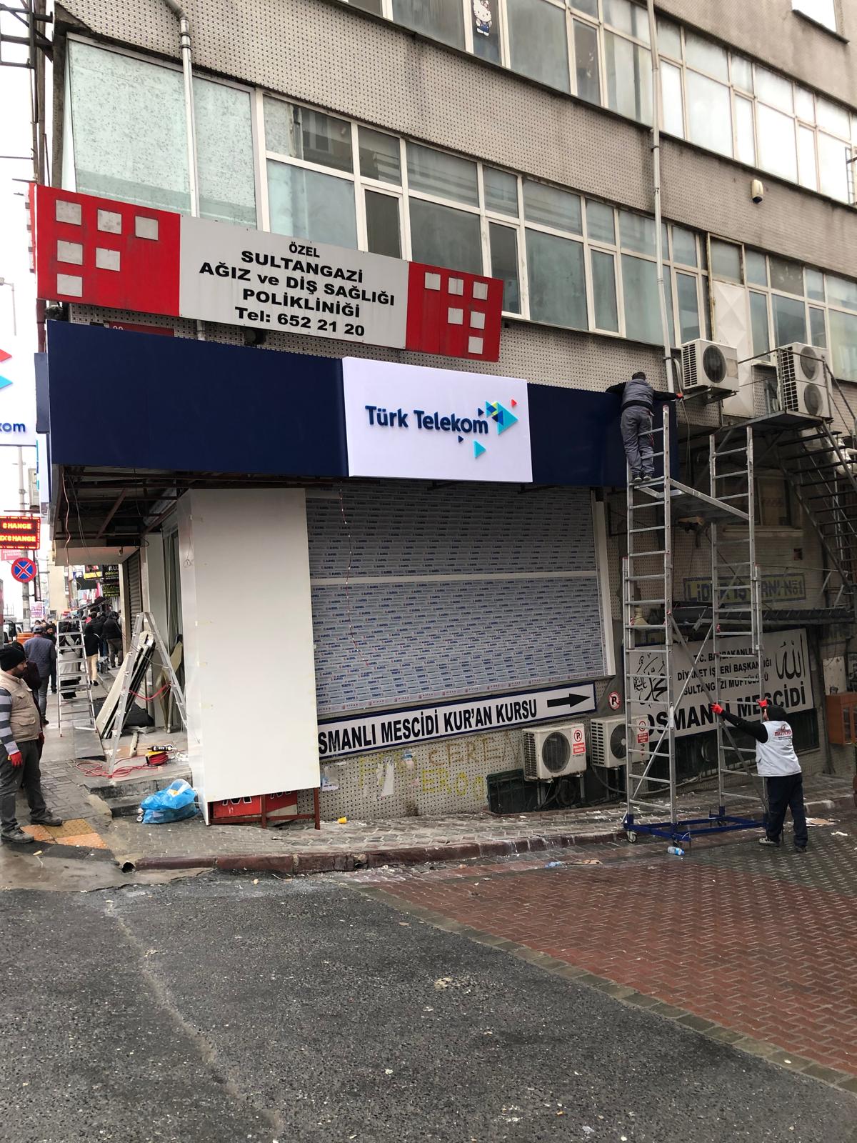 Türk Telekom Bayi Renovasyon ve Tadilat Projeleri